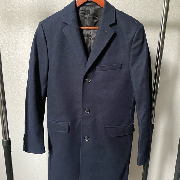 H&M Wool/Cashmere Blend Overcoat - Picture 2 of 8